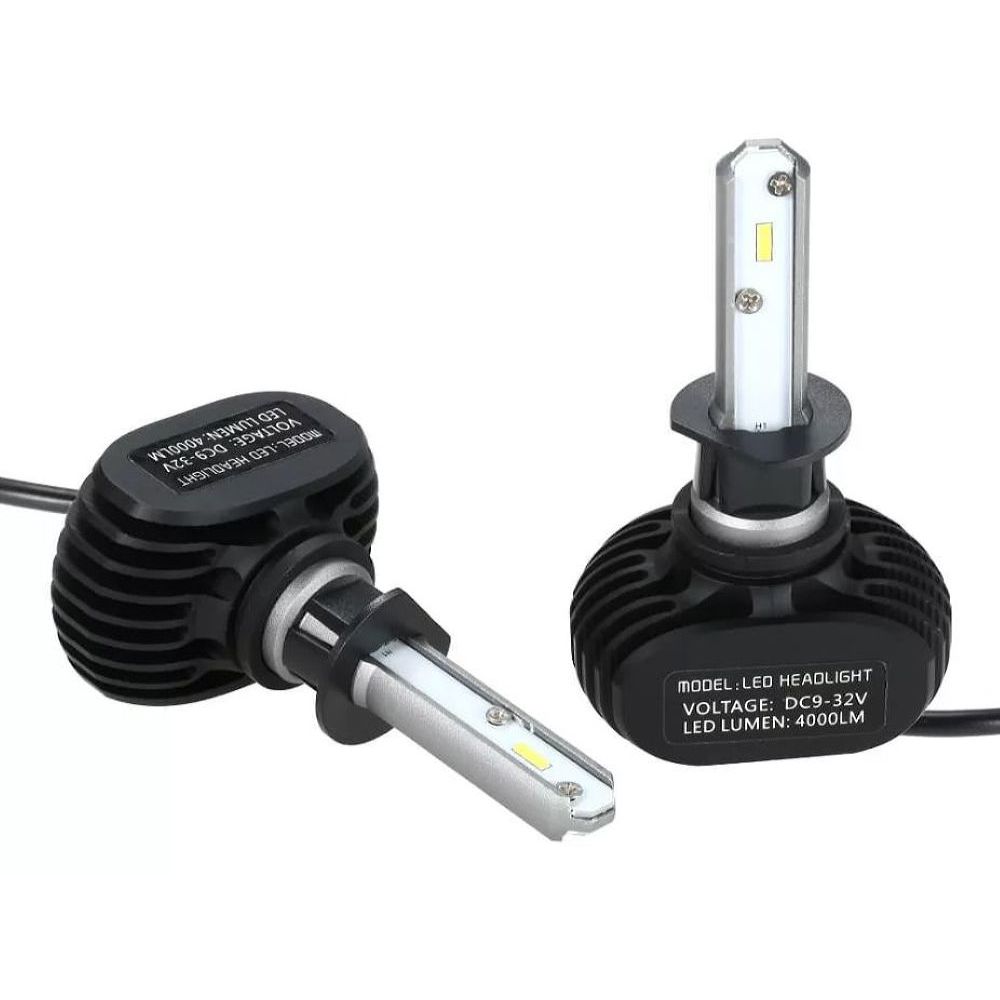 S1 Комплект LED ламп H1 12-24V 4000LM (2 штуки)