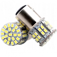 Лампа LED P21/5W 12V BAY15D 50SMD белый свет